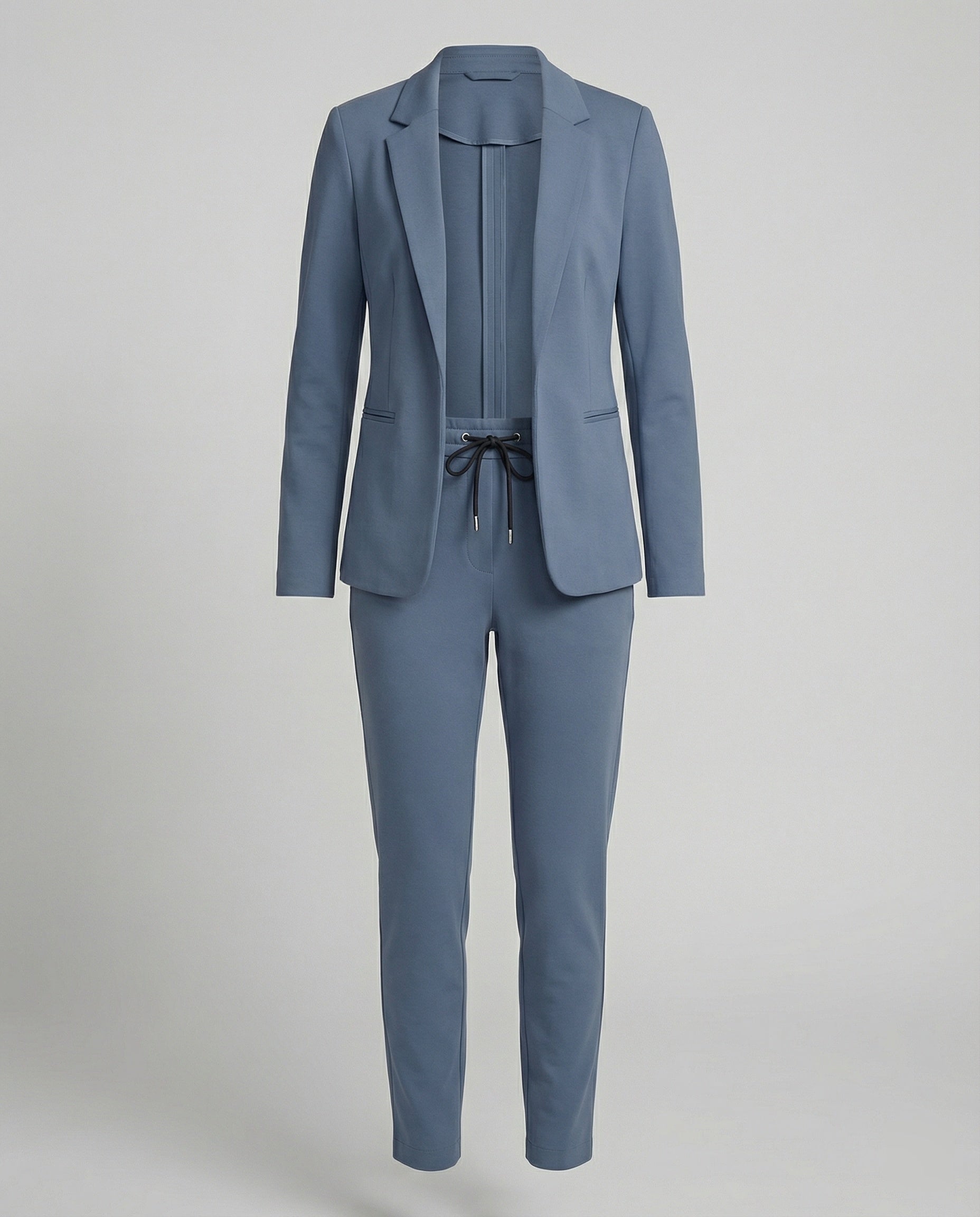 Damen Hosenanzug Mit Offenem Blazer Und Hose