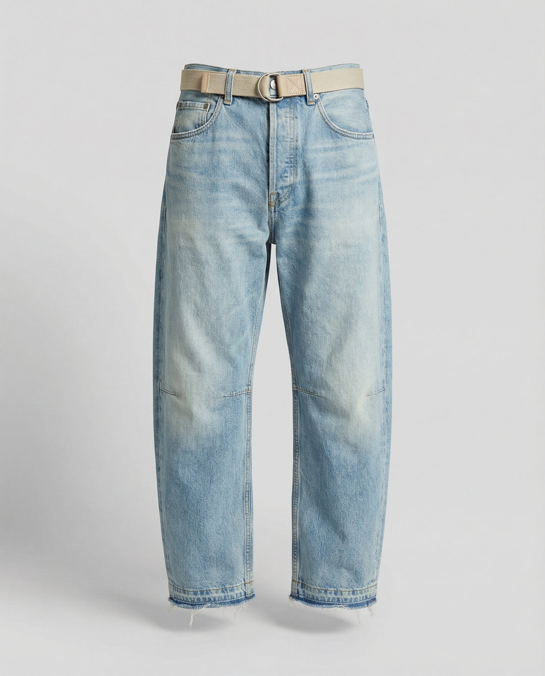 Damen Jeans weit Damen High Waist