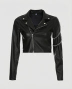 R&B | Gekürzte Biker Jacke