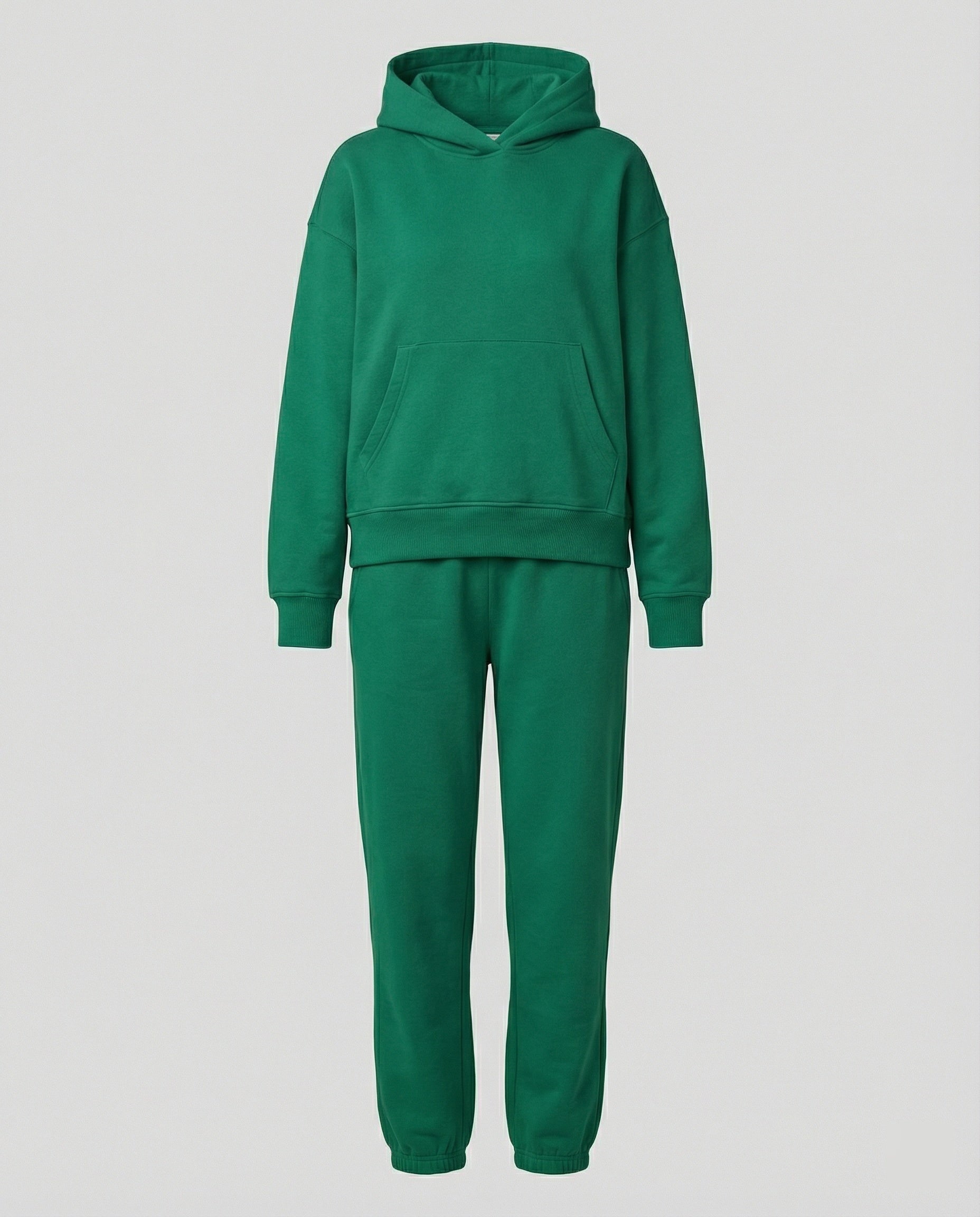 R&B | Run Kapuzenpullover und Cropped Hose Zwei Teile Satz