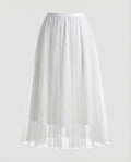 langer, bauschiger Tutu-Tüllrock, fließend, trapezförmig, für Damen, lässig, weich