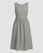 Freizeitkleid Damen Midikleid A-Linie