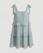 Freizeitkleid Sommer Damen Stufenkleid