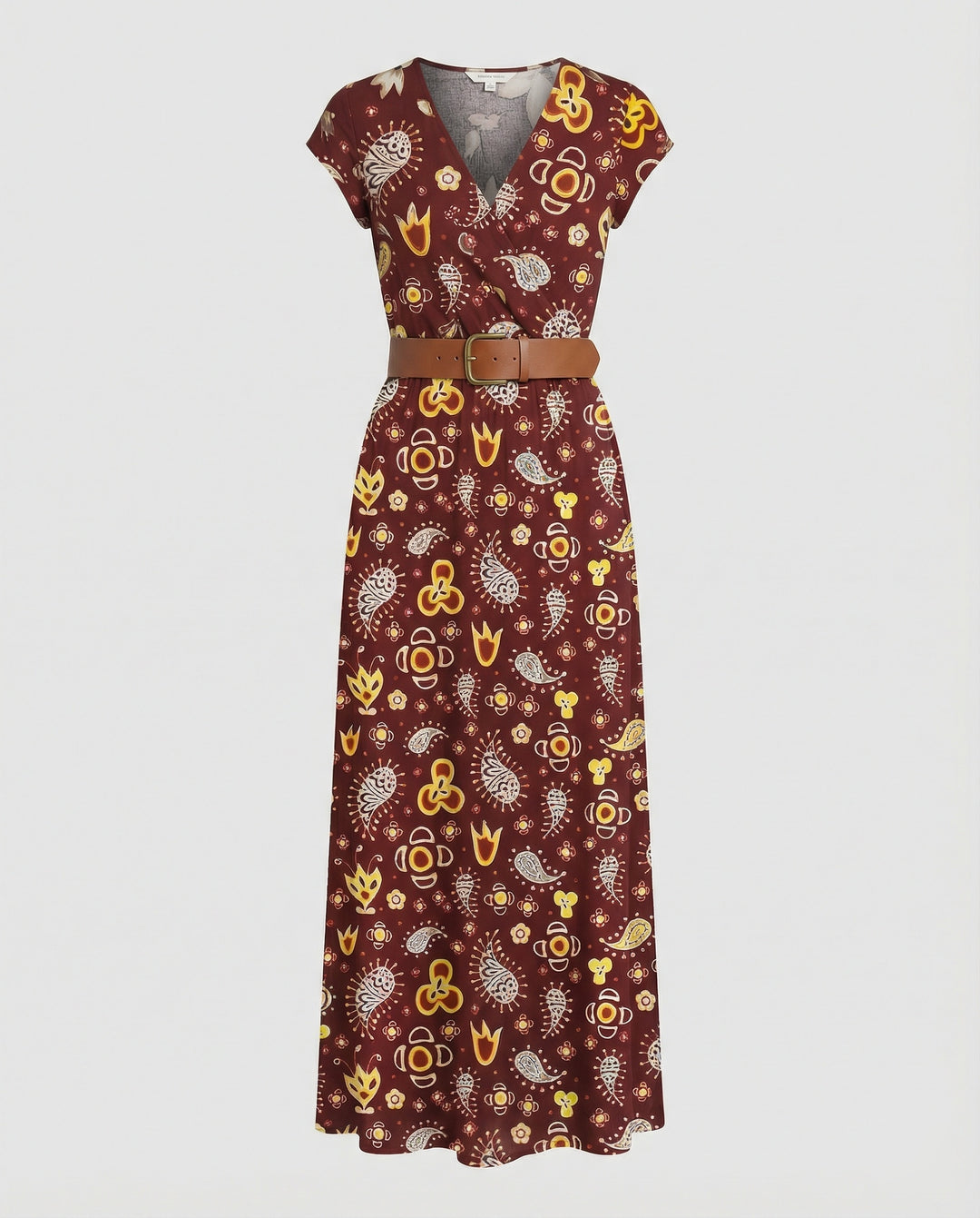 Boho Langes Maxikleid mit Blumenmuster für Sommer & Urlaub | R&B
