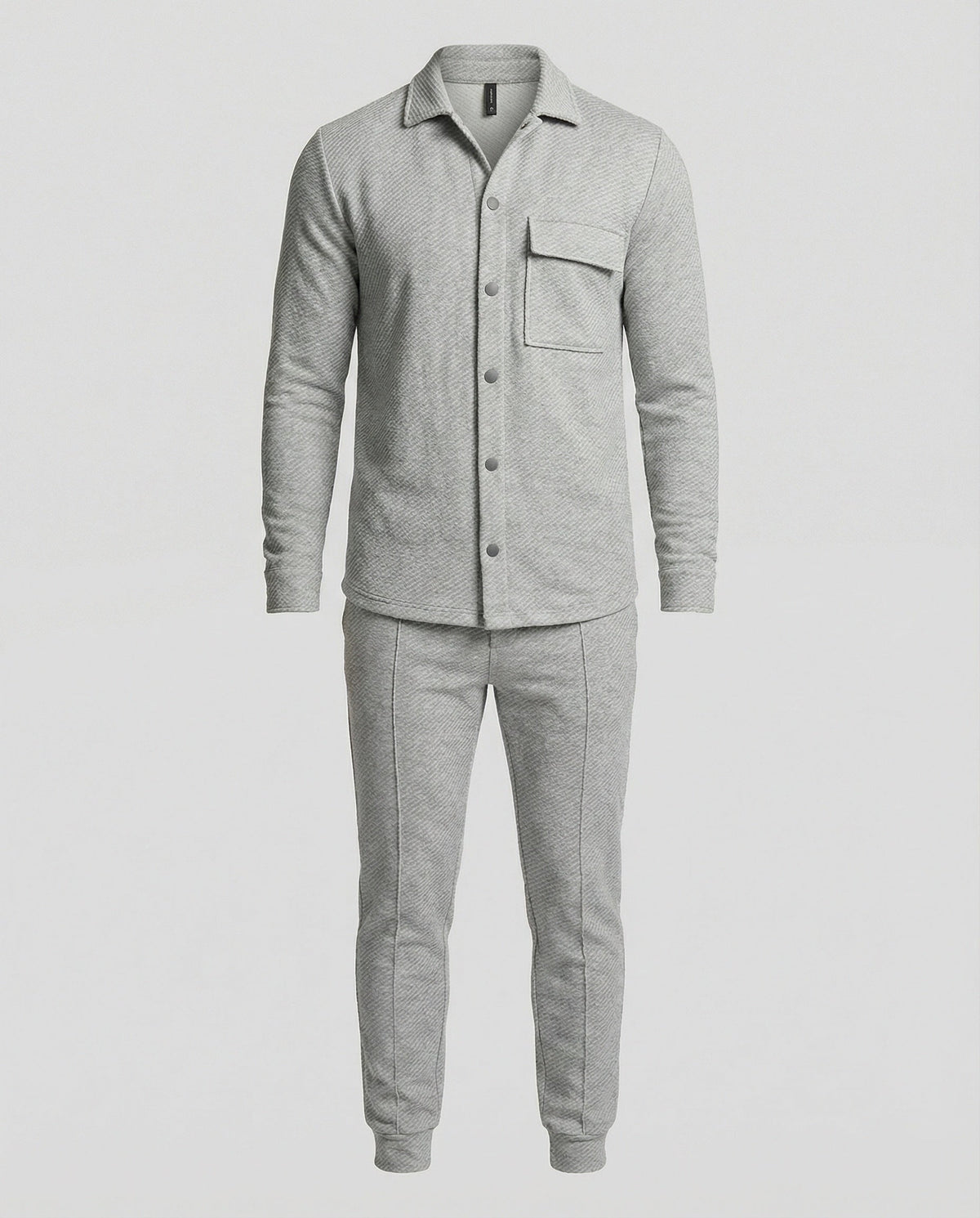 Herren elegantes Freizeitanzug mit modischem Streifenmuster R&B
