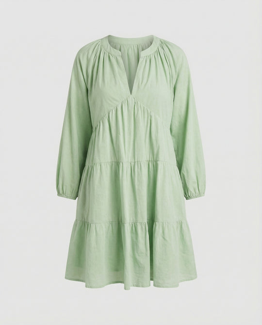 Freizeitkleid Damen Stufenkleid