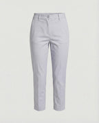Damen Cropped Stoffhose modisch geschnitten