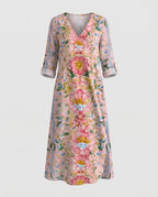 Boho Maxikleid Sommer Damen Taschen