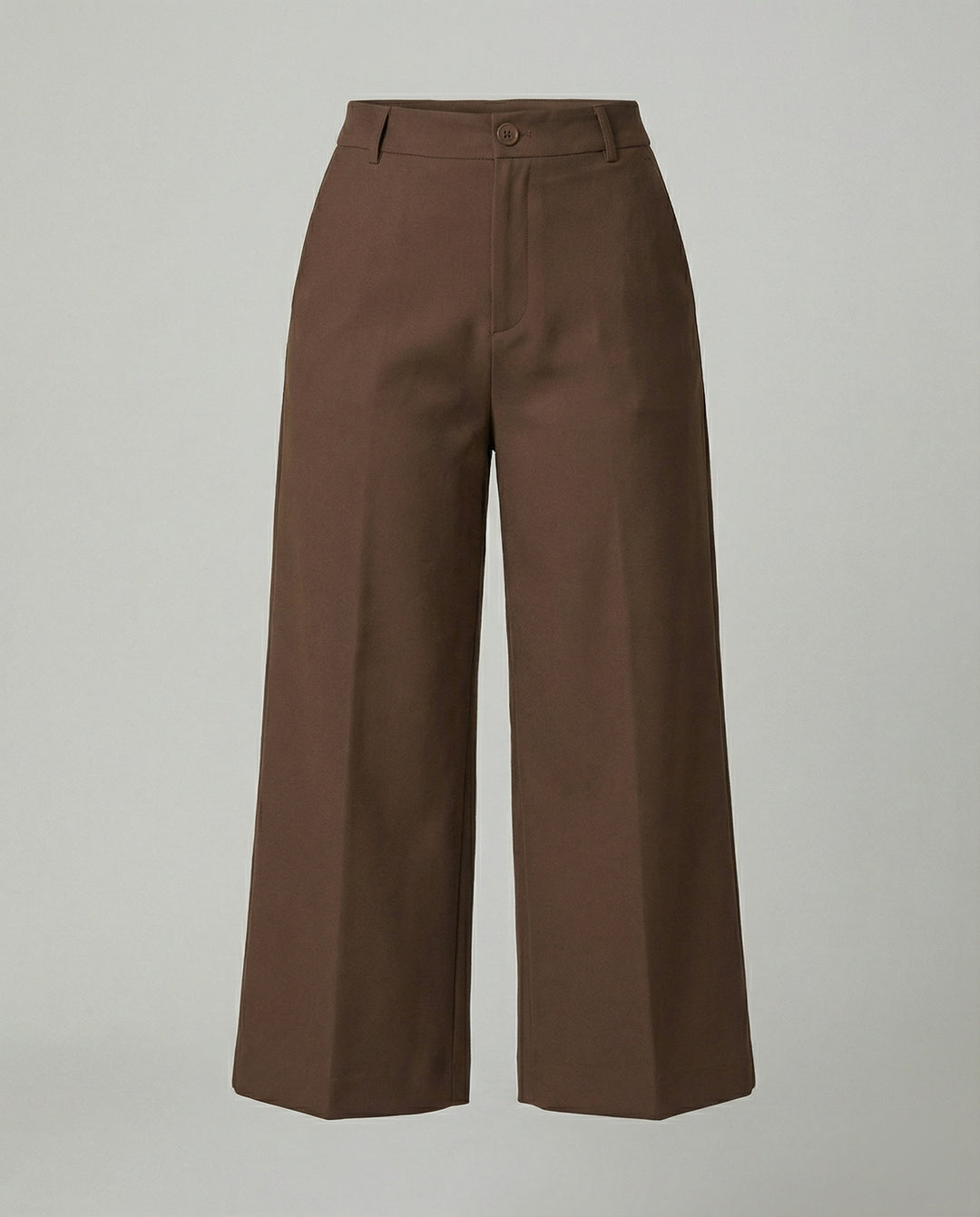 Damen Weite Stoffhose klassisch geschnitten