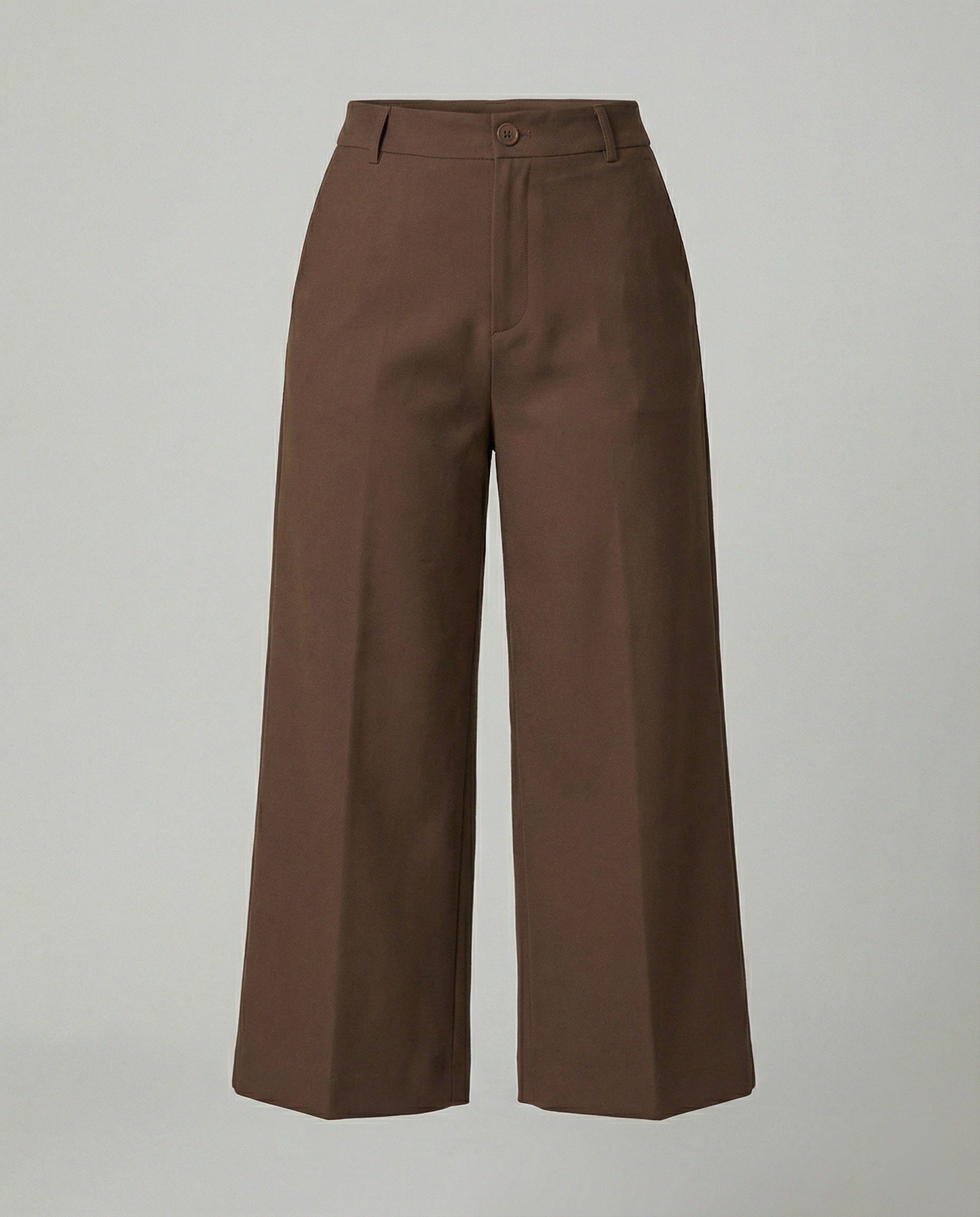 Damen Weite Stoffhose klassisch geschnitten