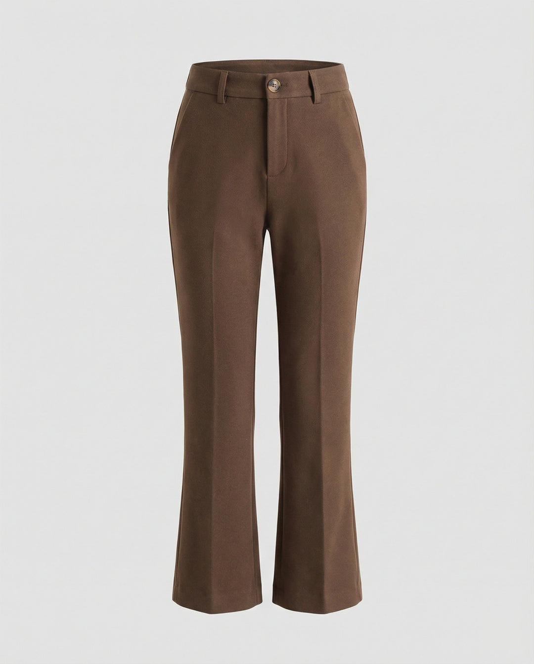 Damen Flared Stoffhose