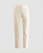 Damen Stoffhose schmal geschnitten mit elegantem Schnitt