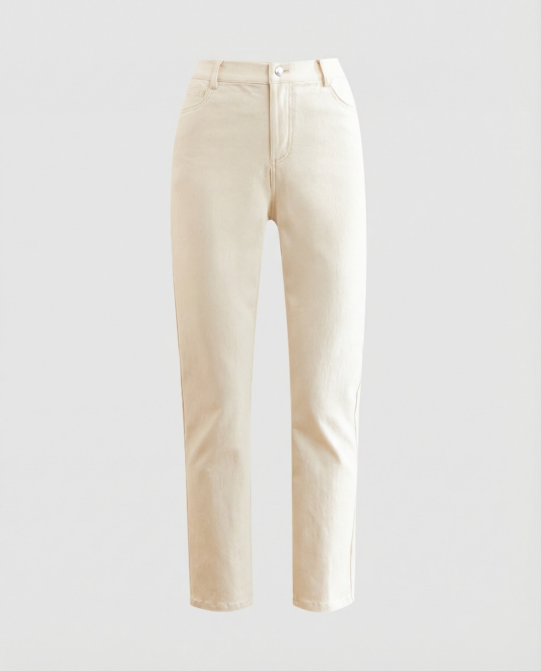 Damen Stoffhose schmal geschnitten mit elegantem Schnitt