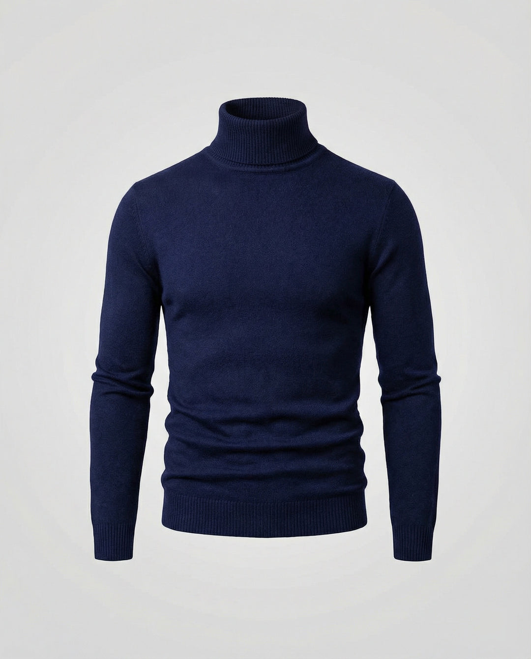 Herren Rollkragenpullover aus weichem Merinowolle R&B