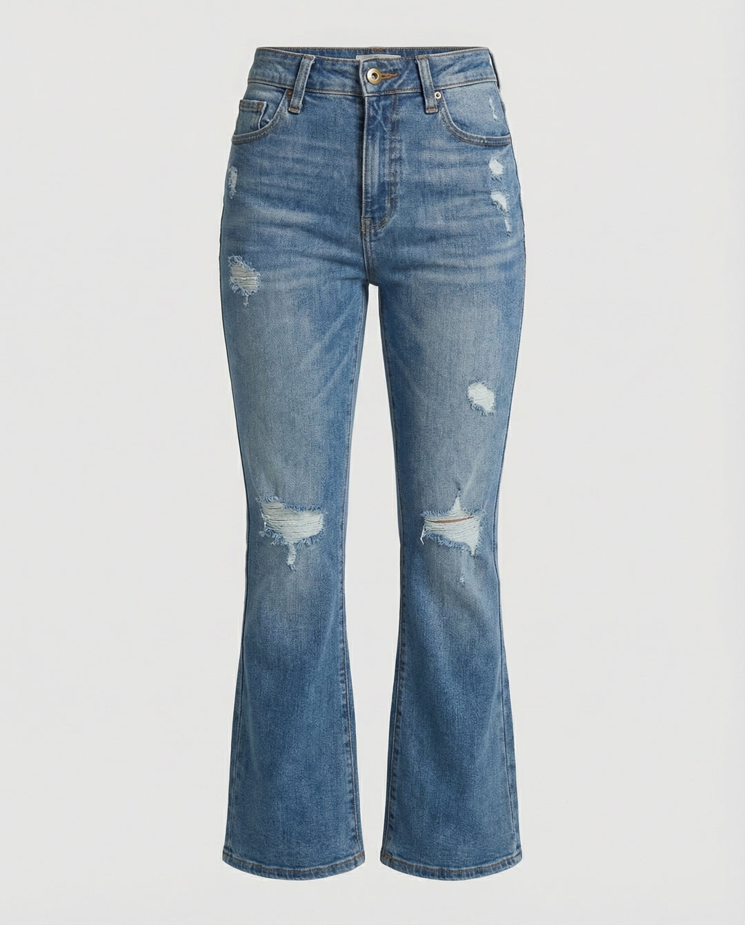 Damen Bootcut-Jeans im Vintage-Stil R&B