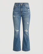 Damen Bootcut-Jeans im Vintage-Stil R&B