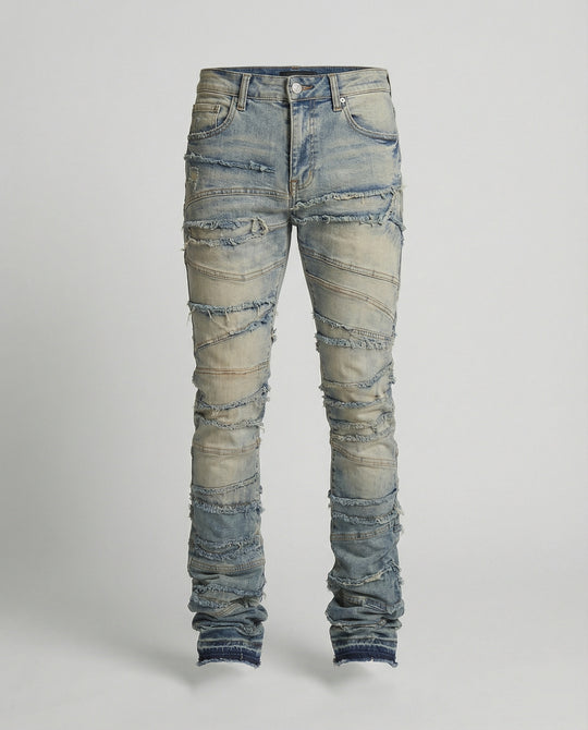 Herren Destroyed Jeans Slim Fit