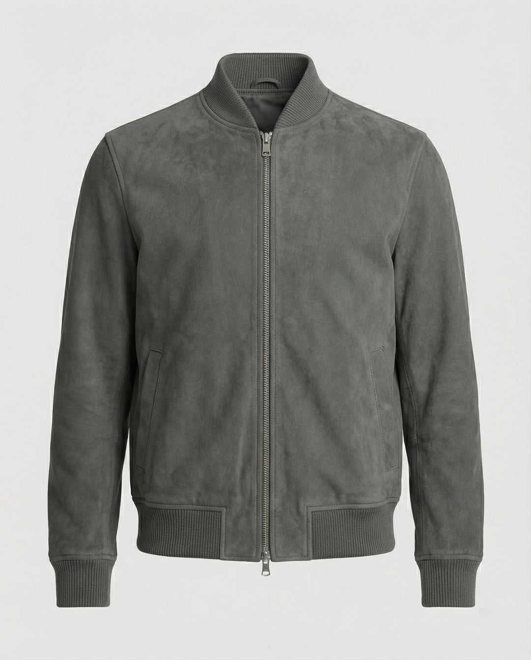 Freizeitkleidung Herren Bomberjacke Lederoptik