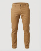 Herren Chinohose Slim Fit mit Elastikbund