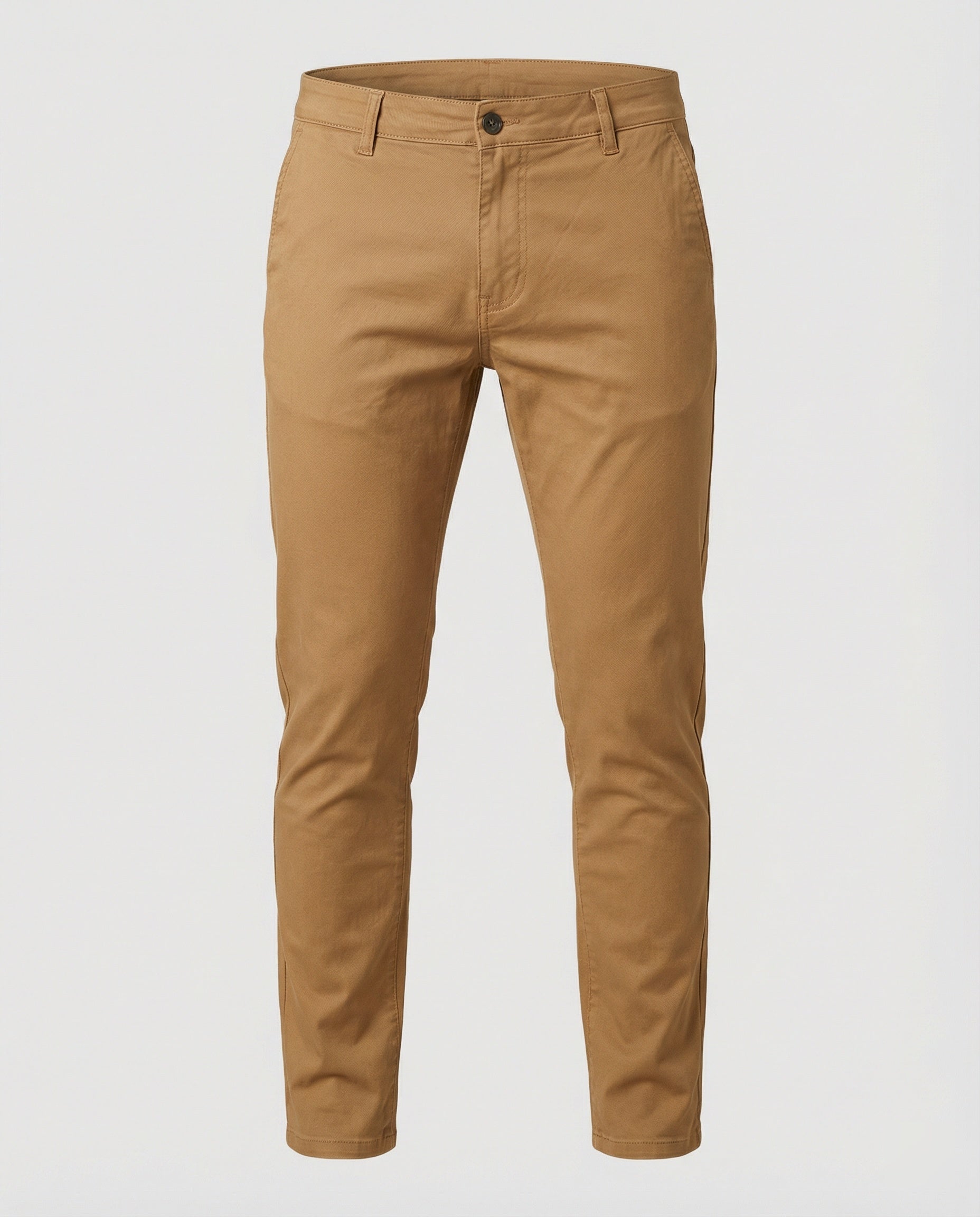 Herren Chinohose Slim Fit mit Elastikbund