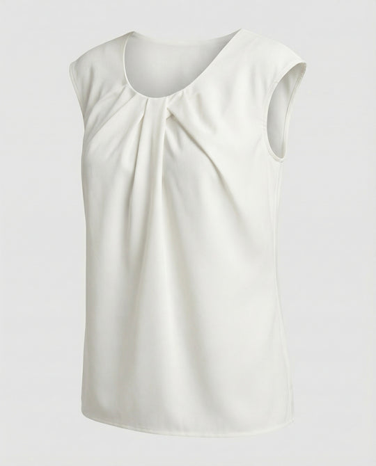 Damen Blusentop elegant Rundhals