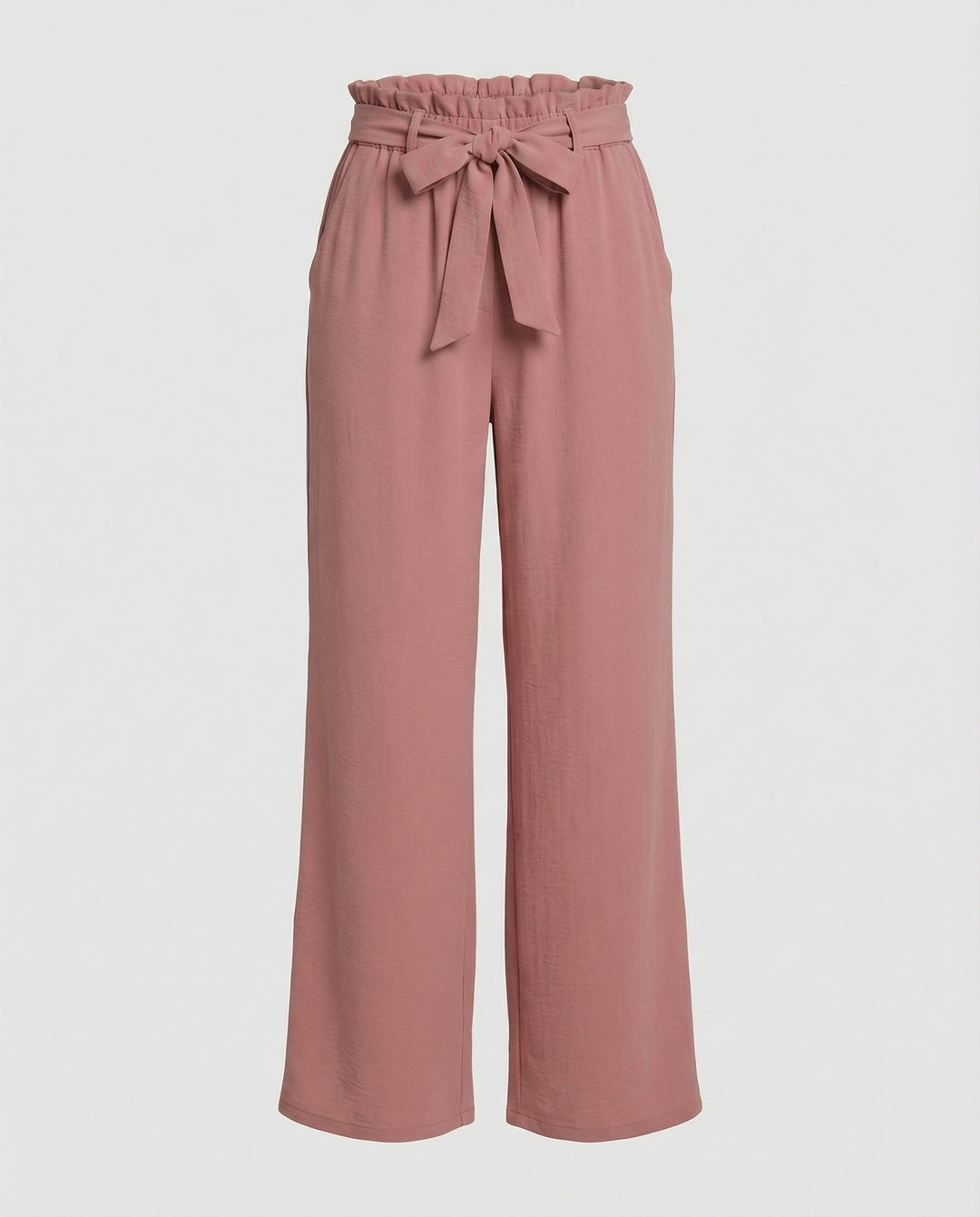 Damen Stoffhose Damen High Waist weit