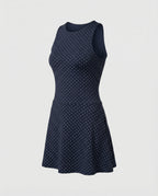 Damen Skaterkleid mit Punktmuster