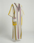 Leinen Kaftan Maxikleid Damen