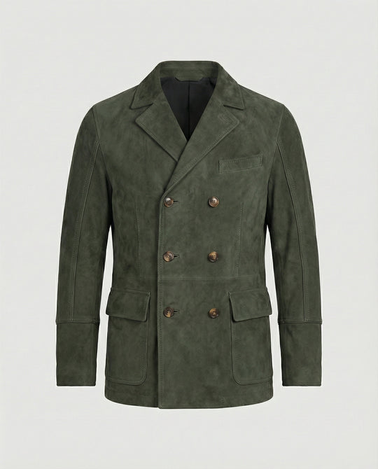 R&B - Klassischer Herbst Doppelreihiger Blazer für Männer