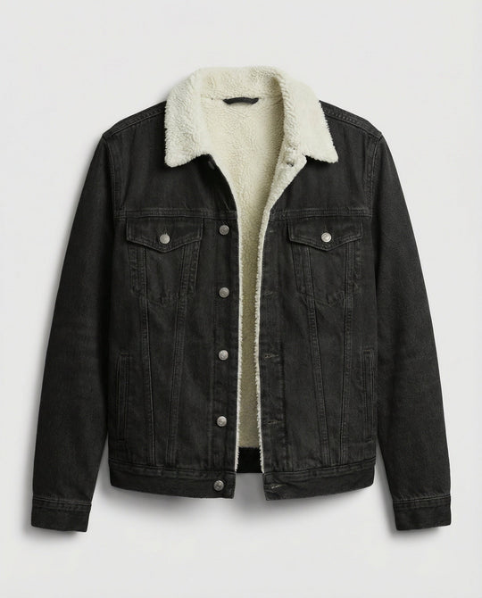 Warme Denimjacke Winter