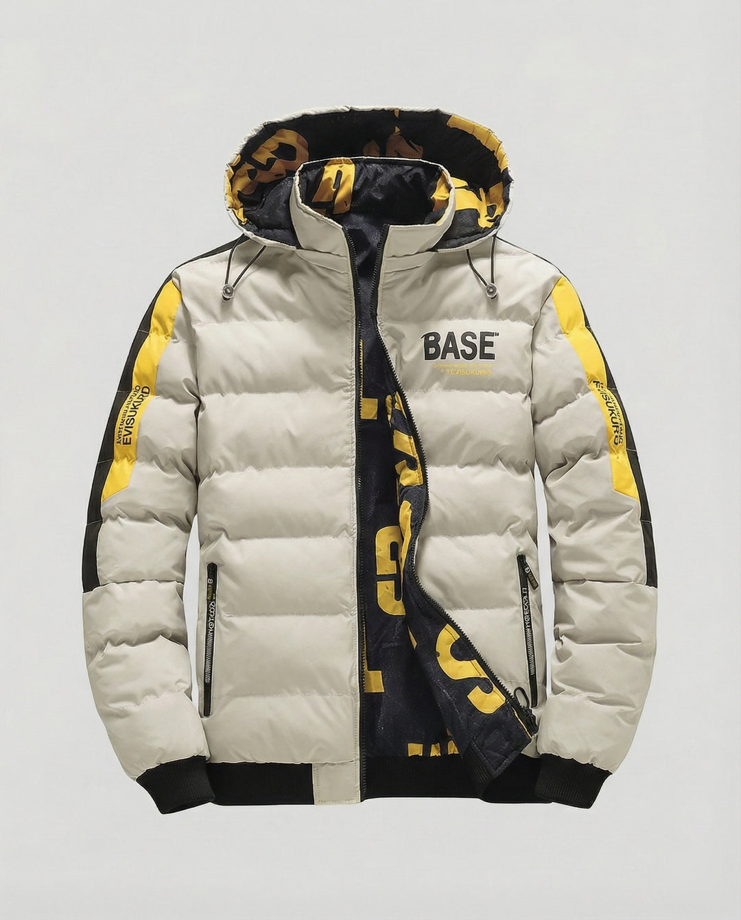 R&B | Warme Daunen Winterjacke für Herren