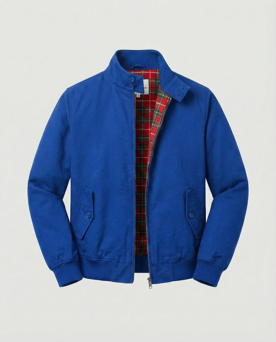 Herren Harrington-Jacke mit Reißverschluss
