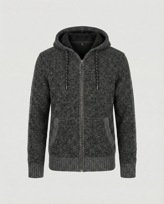 Lässige Herbst Strickjacke Kapuze