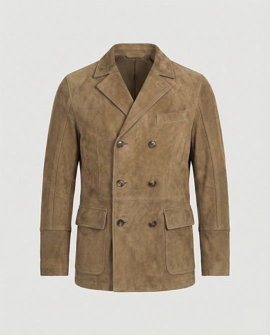 R&B - Klassischer Herbst Doppelreihiger Blazer für Männer