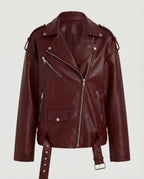 Freizeitkleidung Damen Bikerjacke Vegan