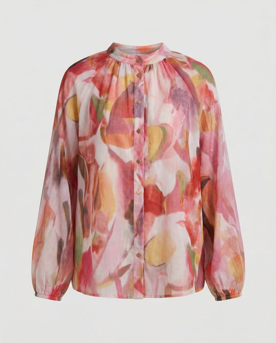 Damen Chiffon Blusentop Elegant