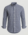 Herren Flanell Langarmhemd Kariert