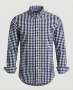Herren Flanell Langarmhemd Kariert