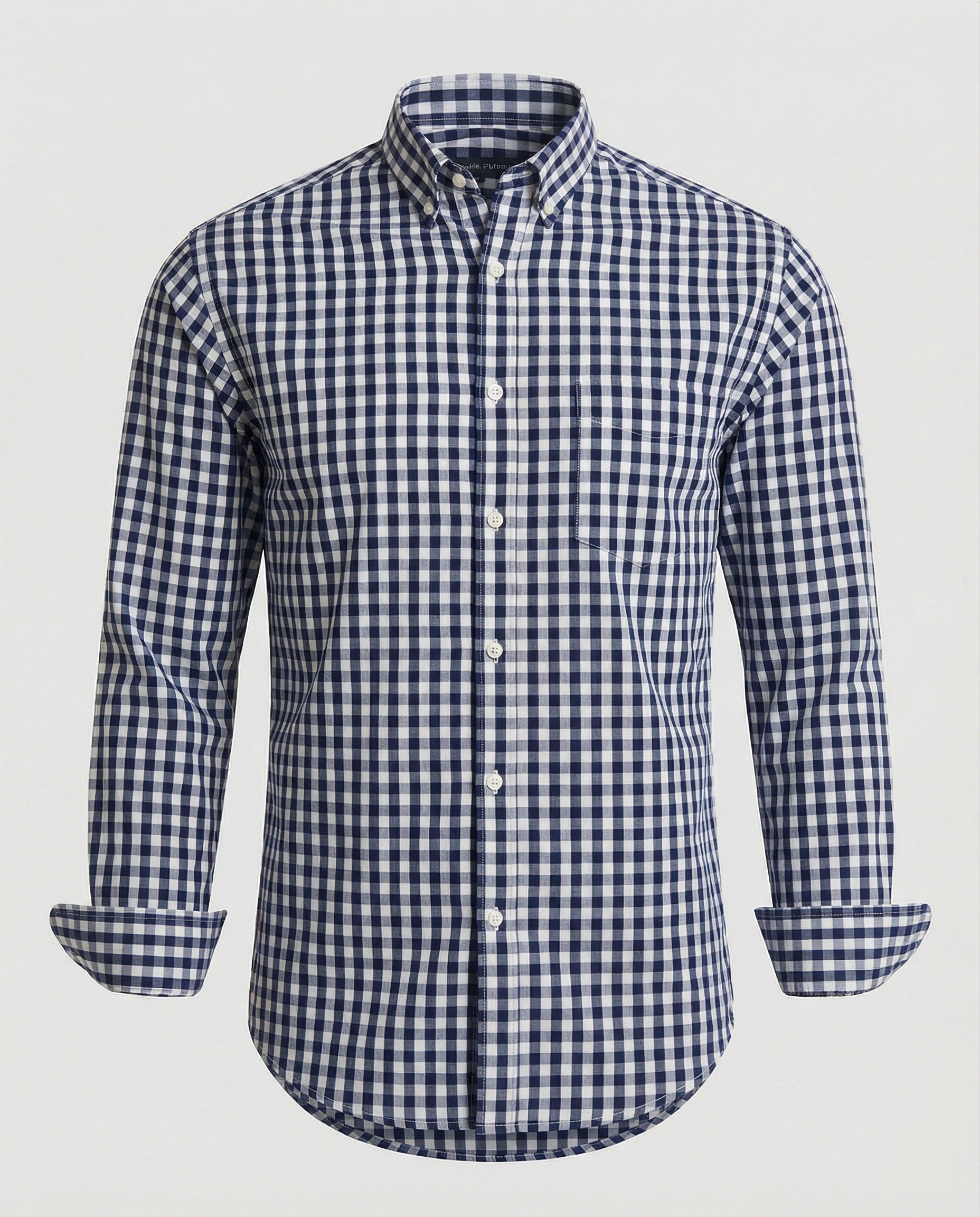 Herren Flanell Langarmhemd Kariert