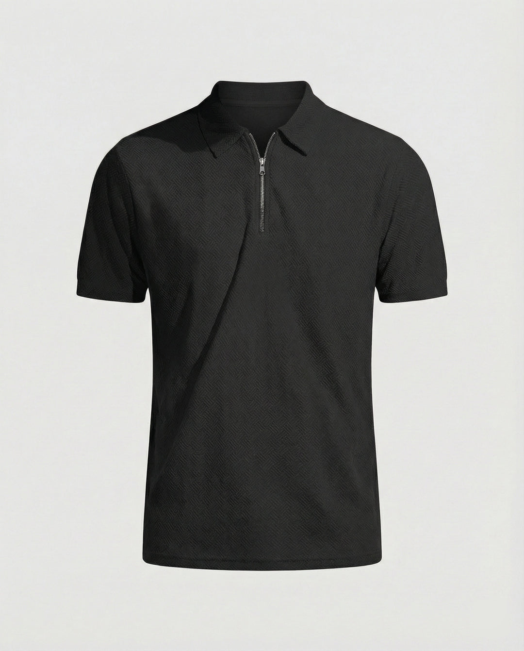 Herren Poloshirt mit Reißverschluss