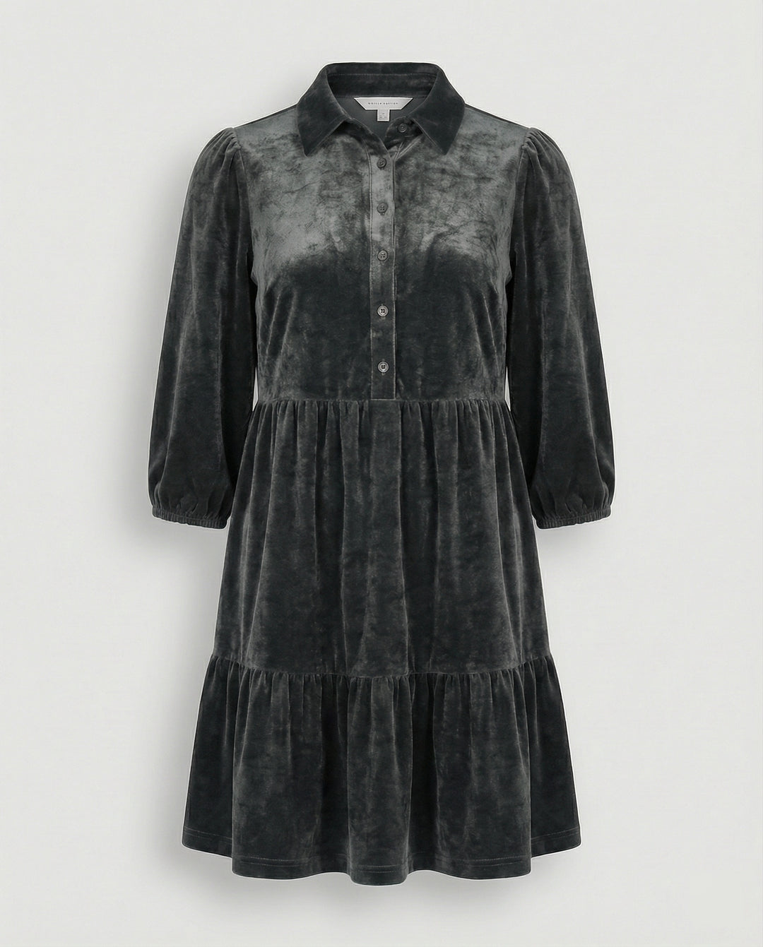 Damen Freizeitkleid Samt Babydoll
