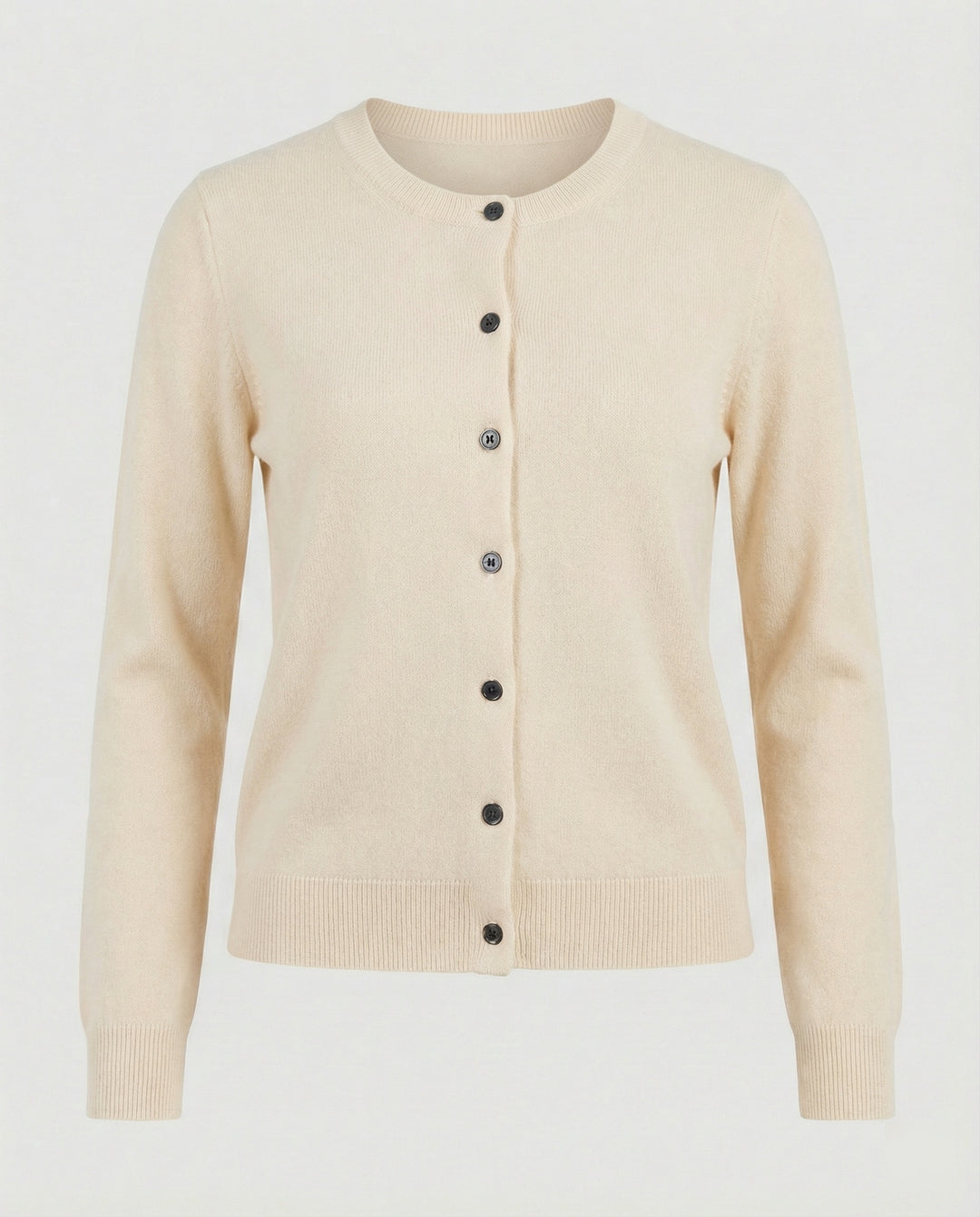 Damen Feinstrick Cardigan mit Knopfleiste und weichem Material R&B