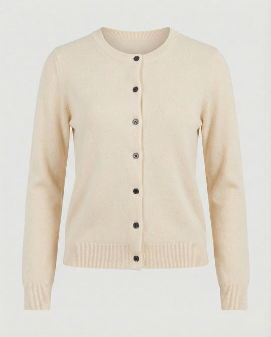 Damen Feinstrick Cardigan mit Knopfleiste und weichem Material R&B