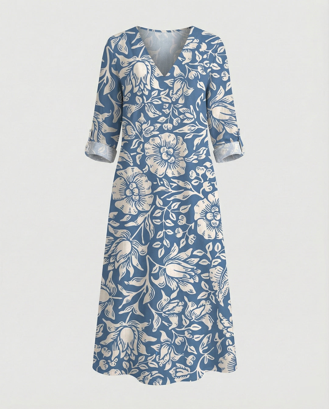 Boho Maxikleid Sommer Damen Taschen
