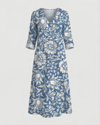 Boho Maxikleid Sommer Damen Taschen