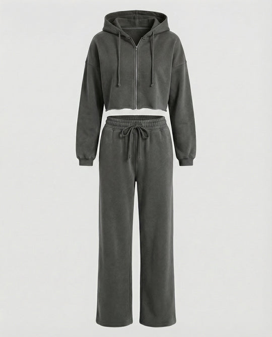 Damen Sweatset mit Kapuze und Jogginghose