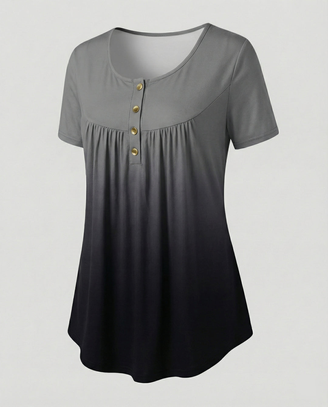 Damen Tunika Damen U-Ausschnitt Print