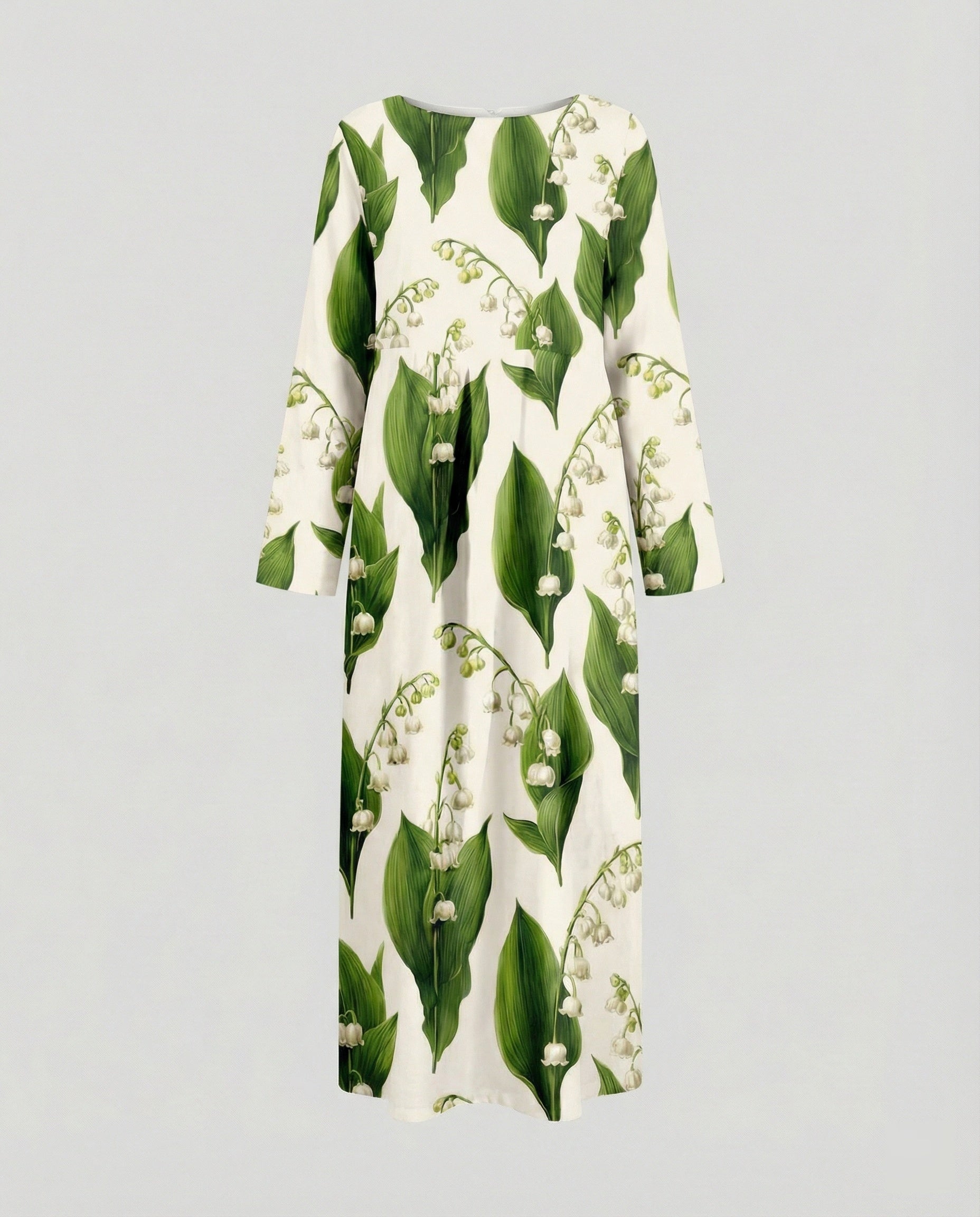 Damen Maxikleid floral mit Taschen