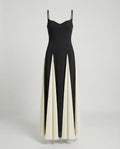 Damen Abendkleid lang mit hohem Schlitz