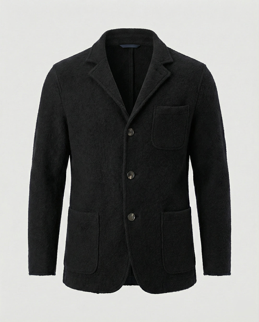 Herren elegante Strickjacke mit praktischem Schnitt und modischen Details